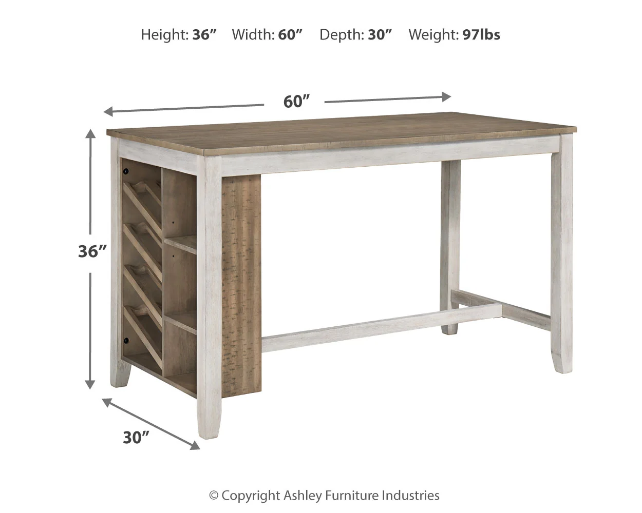 Mesa de Altura de Mostrador Skempton - Image 4