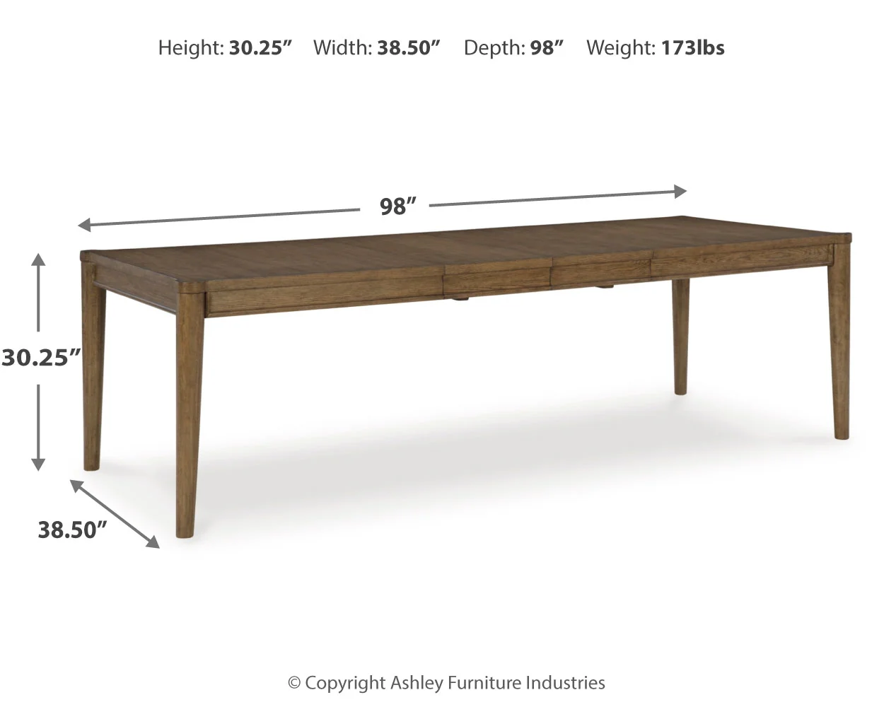 Mesa de Comedor Roanhowe - Image 4