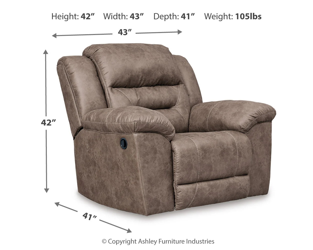 Reclinable Stoneland - Image 4